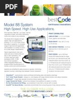 Model 88 System: High Speed. High Use Applications