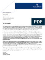 Johns Hopkins Resume Template & Sample Cover Letter