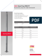 Economic Prop For Slab Formwork: Steel Prop PERI PT