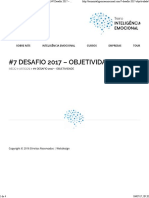 Desafio 7 2017 - Objetividade