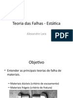 Teoria Das Falhas - Estática