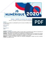 Campus Numerique 2020 - Module - Identifier Concevoir Activites Flam PDF