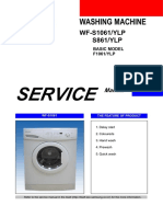 WF-S1061 Washing Machine Service Manual