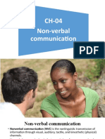 CH 4 Non Verbal Communication