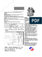 Example Stationary Compressor, KSV 120: Proportional V/V