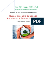 Educa o Ambiental e Sustentabilidade Edc