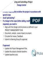 Lecture 28 Executing Monitoring and Controlling - Change Control
