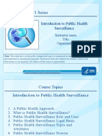 Public Health 101 Series