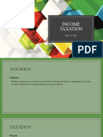 Income Taxation