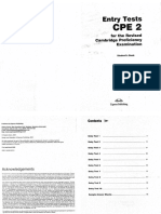 Cpe Entry Tests 2 PDF