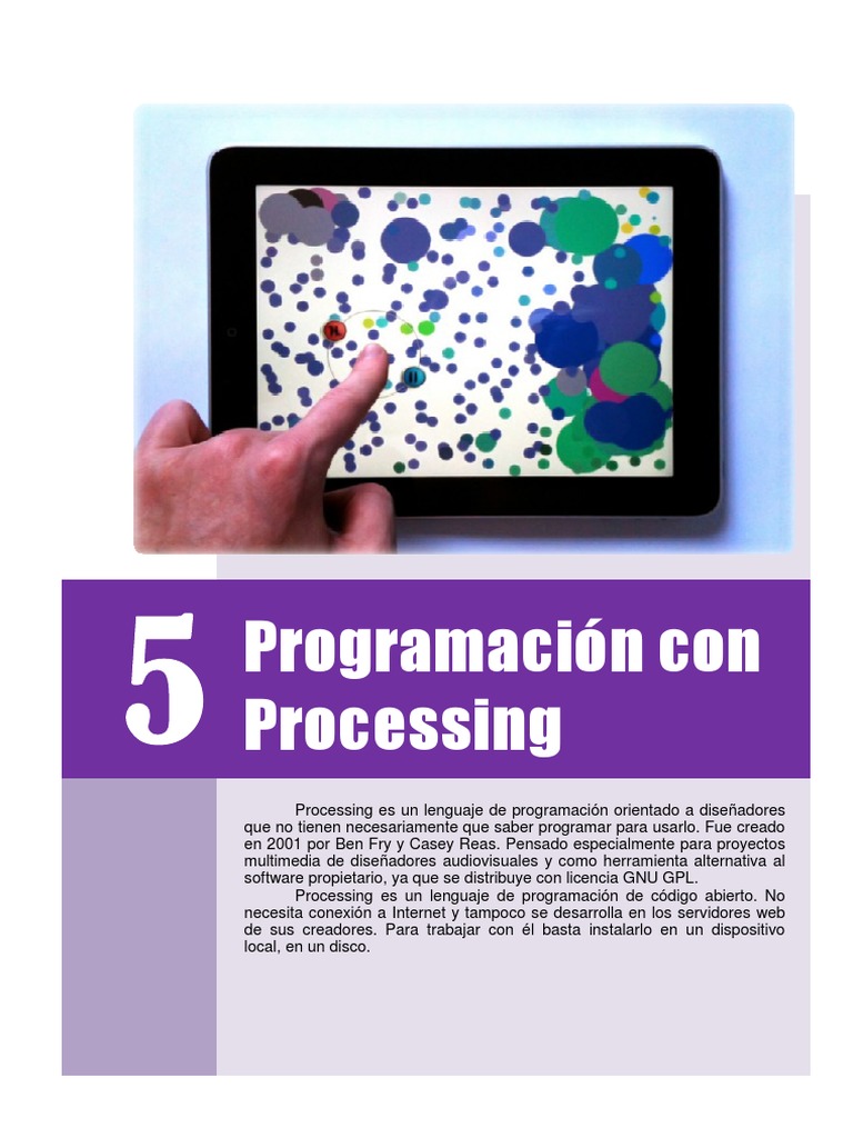Introducción a Processing para Diseño | PDF | Lenguaje de programación ...