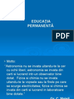 Ed Permanenta - CONSILIUL PROF