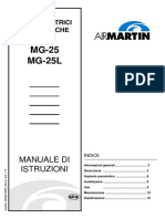 MG-25_MG-25L_AIR MARTIN_Manuale Di Istruzioni