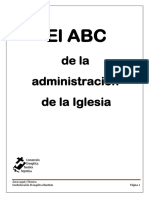 El ABC de la administración de la iglesia