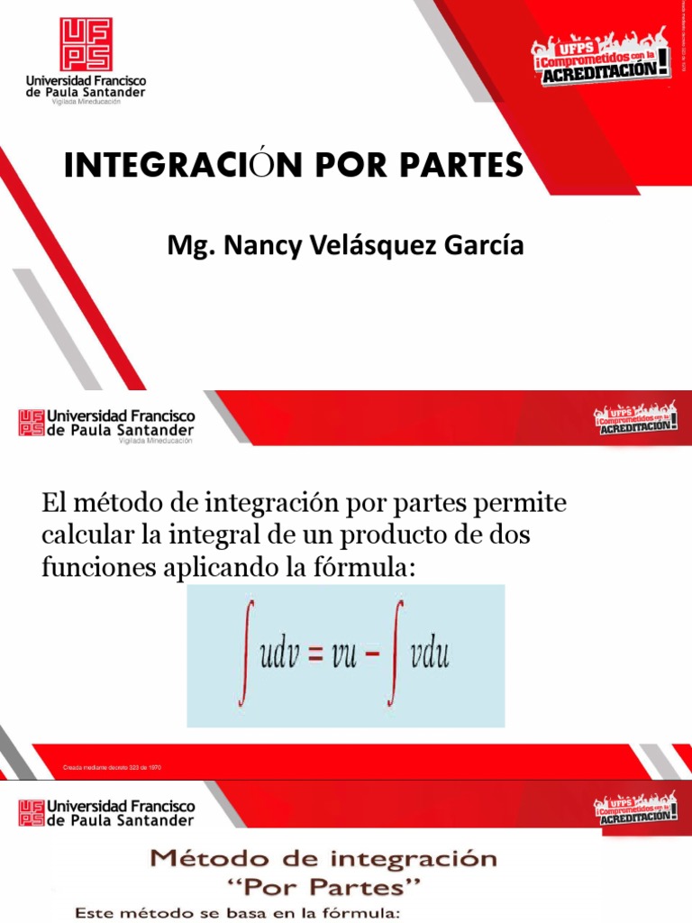 INTEGRACI N POR PARTES visual data 6