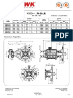 Technical Sheets NHD 150 C Pump