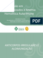 Manejo de Pacientes Aloimunizados e Ahai Bruna Blos Hospital de Clinicas de Porto Alegre