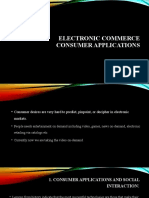 Electronic Commerce Consumer Applications