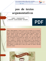 Tipos de Textos Argumentativos