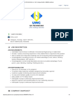 QA TECHNICIAN Job - UWC Holdings SDN BHD - 2959435 - JobStreet PDF