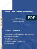 apnic-v6-tutorial-distribution.ppt