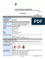 HS Metanol 70% - 8055 - 8056 - Sds - Es-005