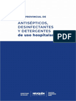 MSalud Neuquén Guia Provincial Antisépticos y Desinfectantes