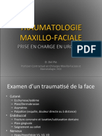 TRAUMATOLOGIE MAXILLO-FACIALE