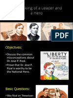 Rizal As A National Hero PDF