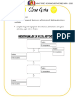 REQUISITO Organigrama Adventista MPN