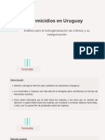 Femicidios en Uruguay