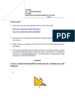 Taller 1 - Razones Trigonometricas-Hallar Un Lado PDF