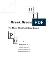 Greek Grammar