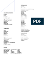 Infield Vocabulary