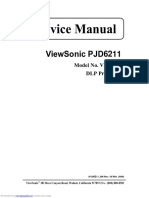 Service Manual: Viewsonic Pjd6211