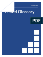 Fitwel Glossary: JANUARY 2020 V2.1 Standard