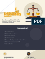 Intro To TJP - Ethics and Professional Responsibility