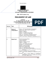 2020 - Iup - Sylllabus+sap - Philosophy of Law