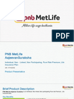 PNB MetLife AajeevanSuraksha - Website Product Presentation - tcm47-71865