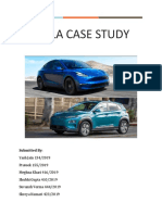 Tesla Case Study: Submitted by