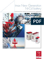 Uptimax New Generation Ni-Cd Battery: Maintenance-Free Solution For Backup Power Applications