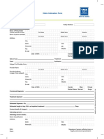 Claims Forms Mediplus Claim Intimation Form - PDF 225bfd110e PDF