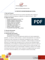 Esquema Del Proyecto de Intervencion Social 123