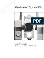 GDM 500 Manual