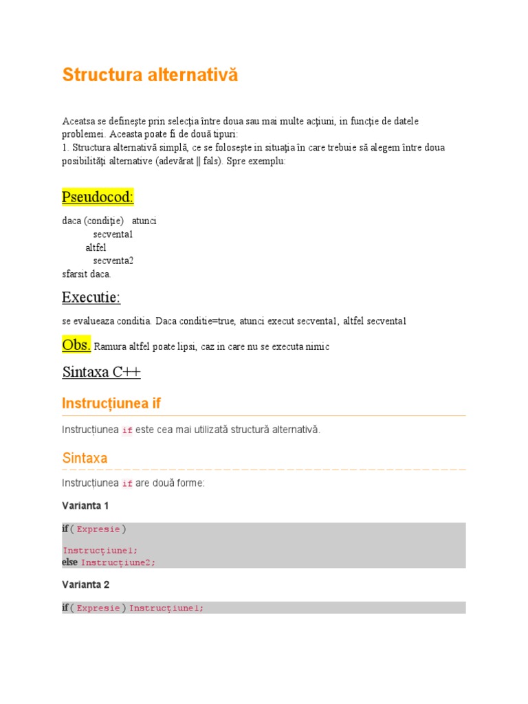 Structura Alternativă | PDF