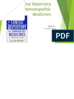 The Homoeopathic Concise Repertory PDF