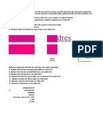 Formateo y cálculos en Excel