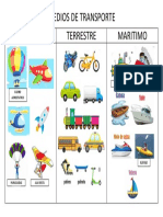 MEDIOS DE TRANSPORTE