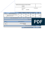 Presupuesto Por Modificaciones de Set, Escalera, Baranda PDF