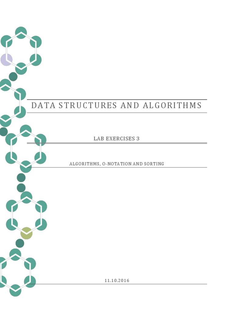 Data Structures and Algorithms: Lab Exercises 3 | PDF | Computer ...